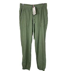 Vineyard Vines Womens Sage Olive Garment Dyed Dockside Joggers XS Tencel Blend